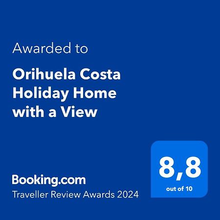 אליקאנטה Orihuela Costa Holiday Home With A View מראה חיצוני תמונה